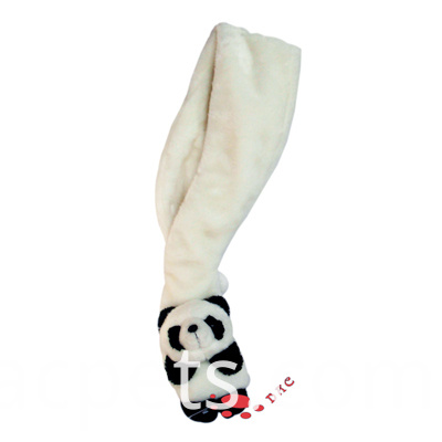 plush panda scarf plush panda scarf